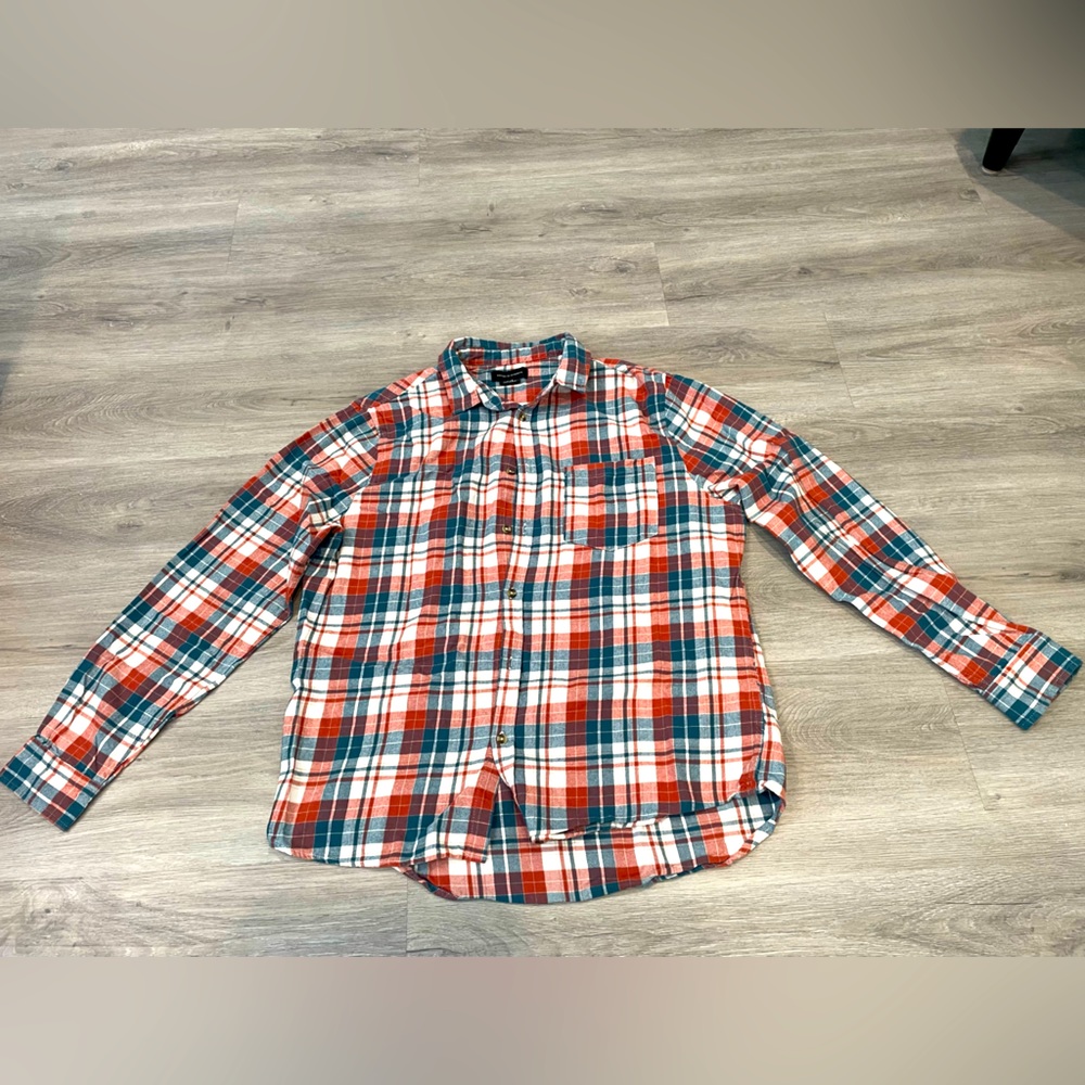 Cotton on men checkered long sleeve